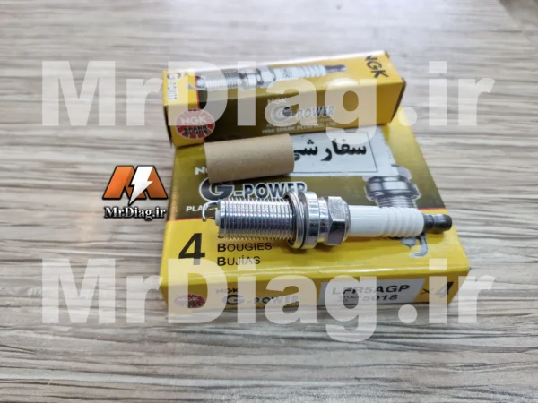 شمع انجیکا NGK پایه بلند سوزنی بسته 4 عددی